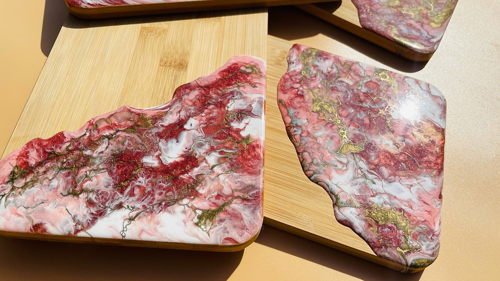 Goodna Studio - Learn to make 4x Resin Sandwich boards!