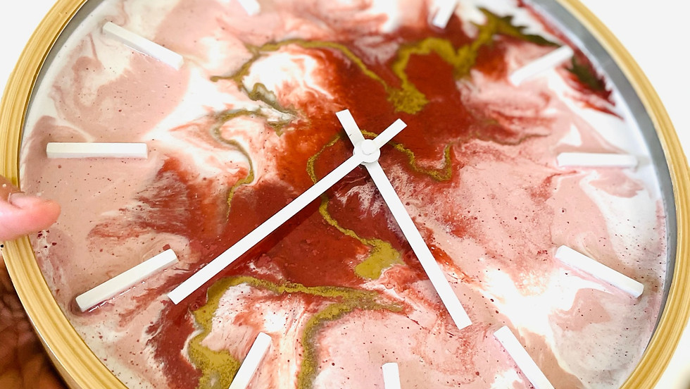 Sandie Lee’s Boonah - Learn to make a resin clock!