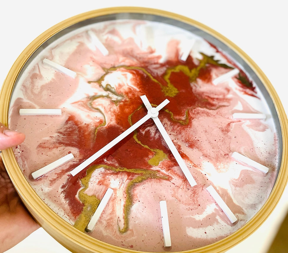 TOOWOOMBA - Stellarossa - Learn to pour a resin clock!