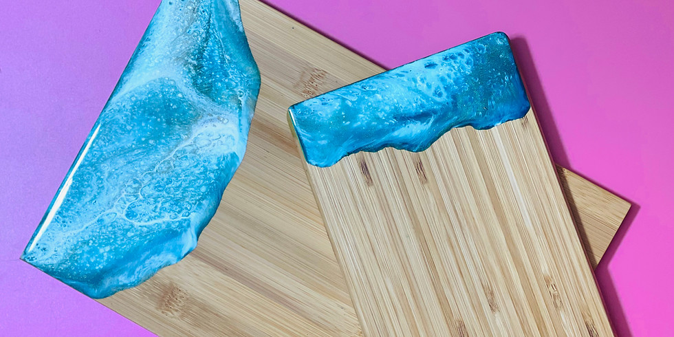 Goodna Studio - Learn to make a resin board set!