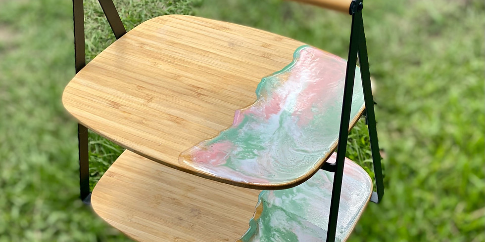 LOGANHOLME - Learn to make a resin two tier tray!