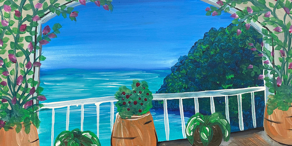 SOUTHGATE - Learn to paint ‘Cliffs of Greece’!