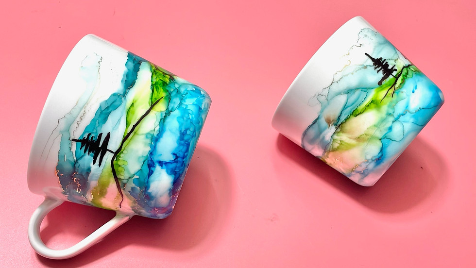 Springfield Orion - Learn to make alcohol ink mugs!