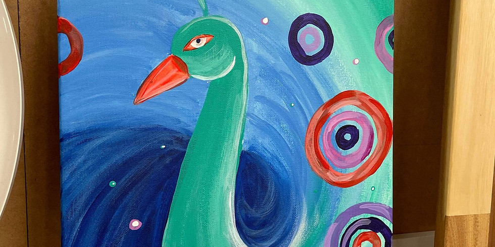 Springfield Orion - Learn to paint ‘Peacock’!