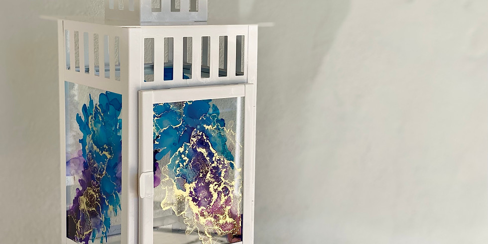 SPRINGFIELD - ORION - Learn how to make an alcohol ink lantern!