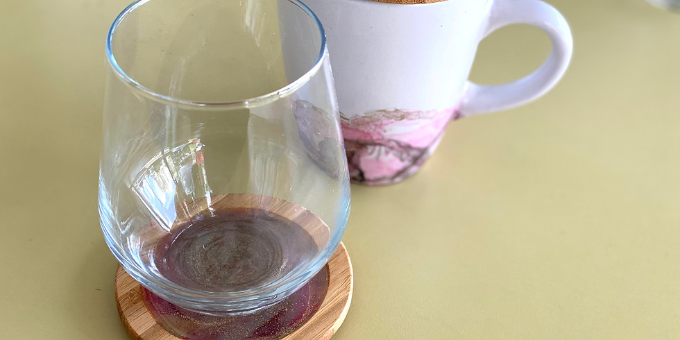 SPRINGFIELD - Learn to make resin coasters/drink lids!