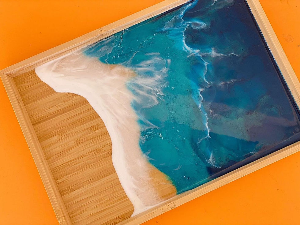 BEENLEIGH -  Learn to make a resin wave tray!