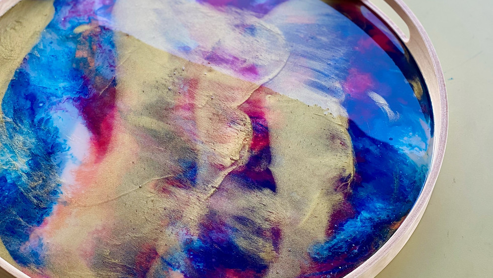 Jets Leagues Club - Learn to make a large resin tea tray!