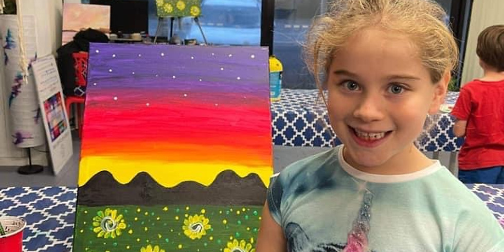 MARBURG - THE SOUL NOOK - KIDS SUNFLOWER PAINT CLASS
