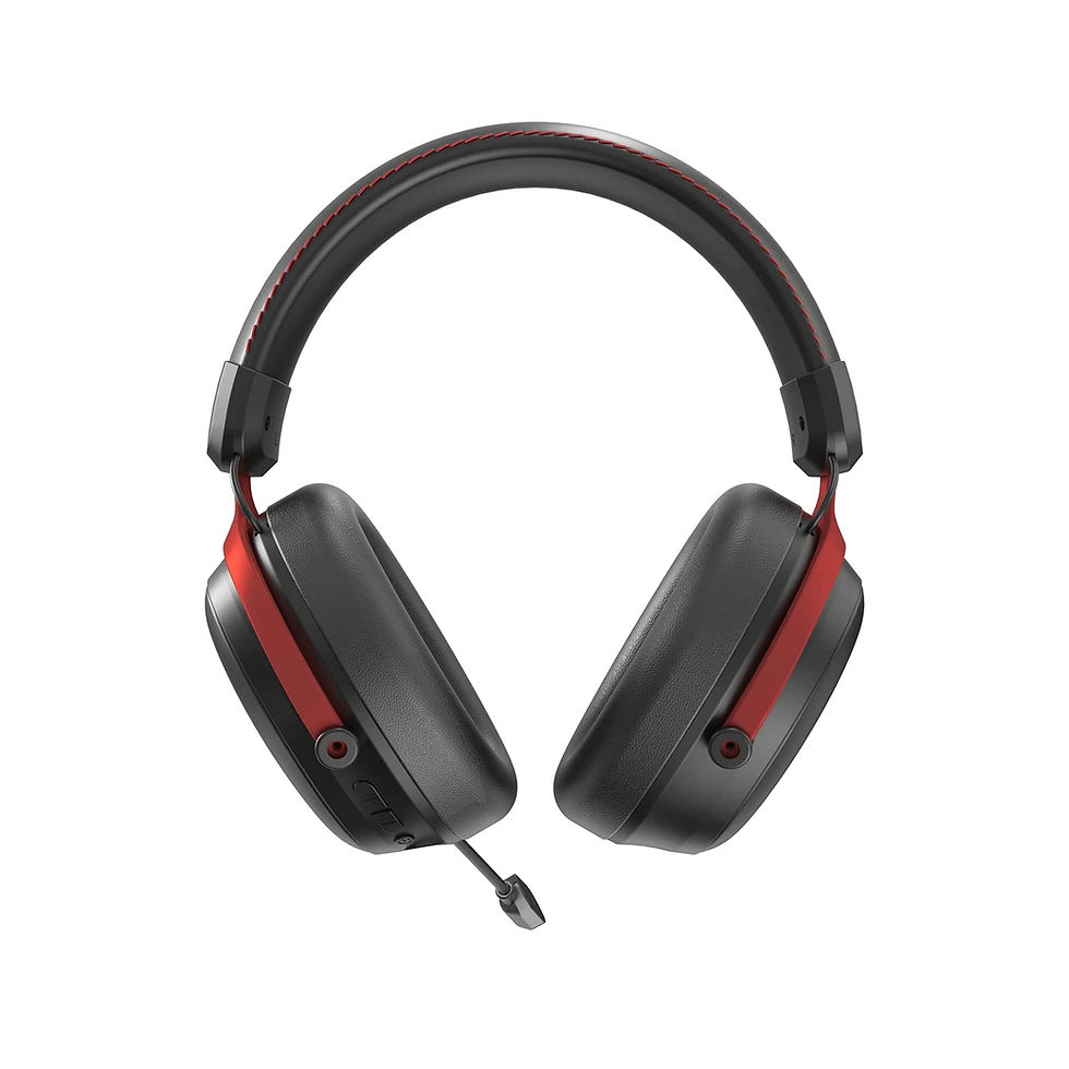 Thumbnail: Black and red gaming headset