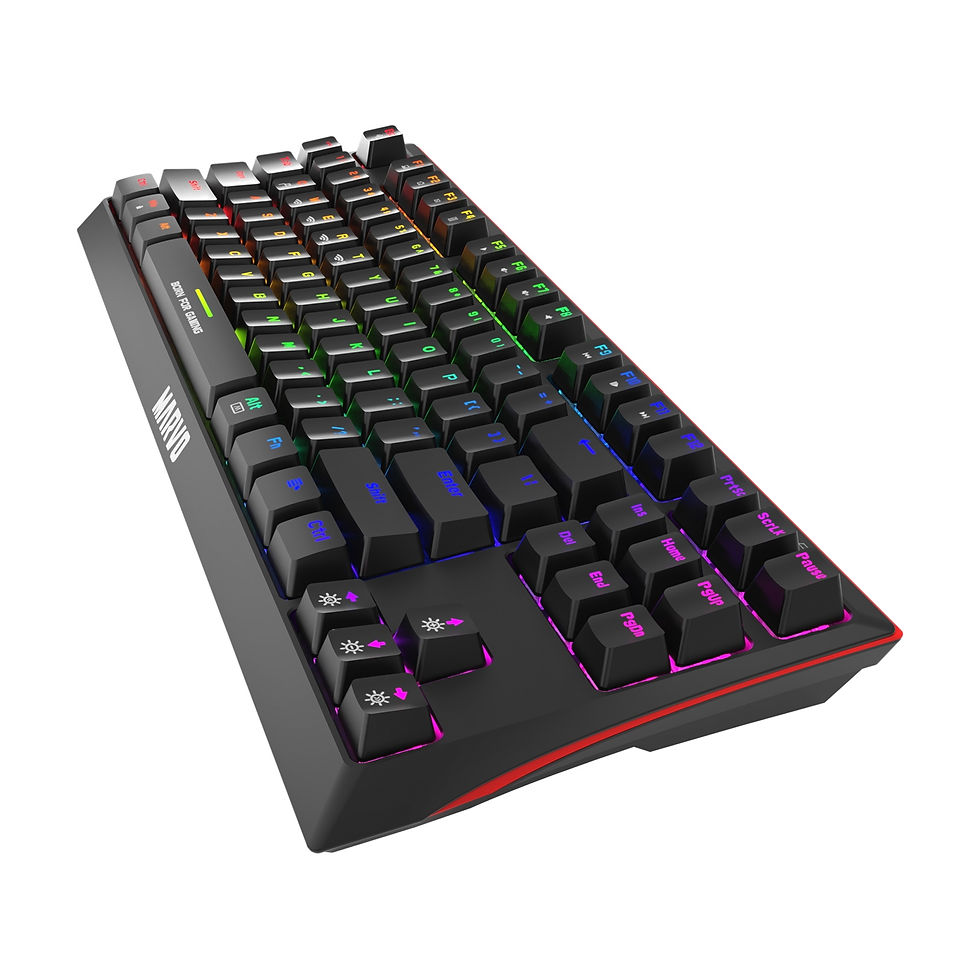Thumbnail: RGB gaming keyboard