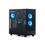 Thumbnail: Black gaming PC with blue LED fans