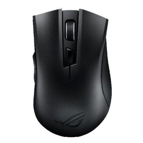 Thumbnail: Black ASUS ROG gaming mouse