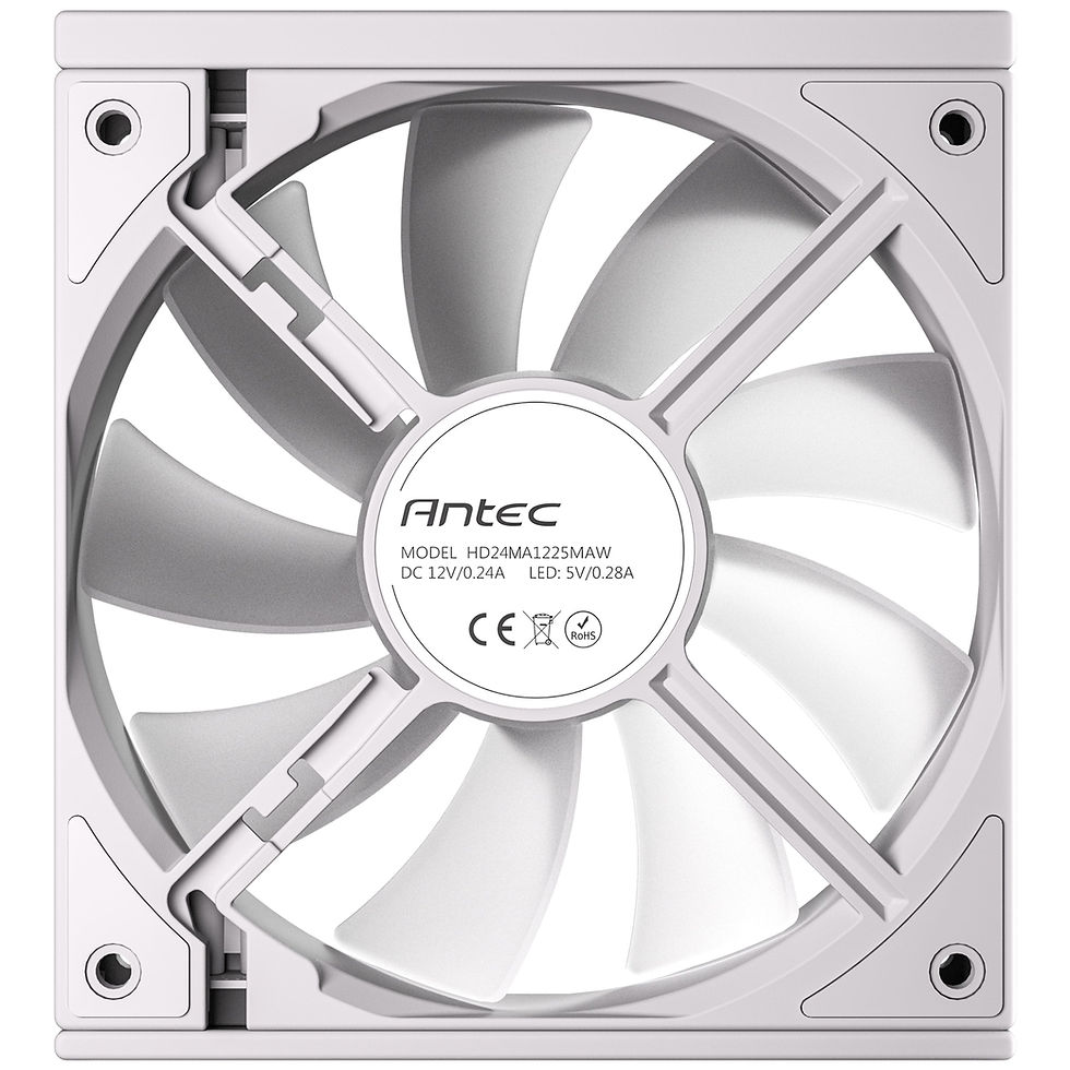 Thumbnail: Antec white PC case fan