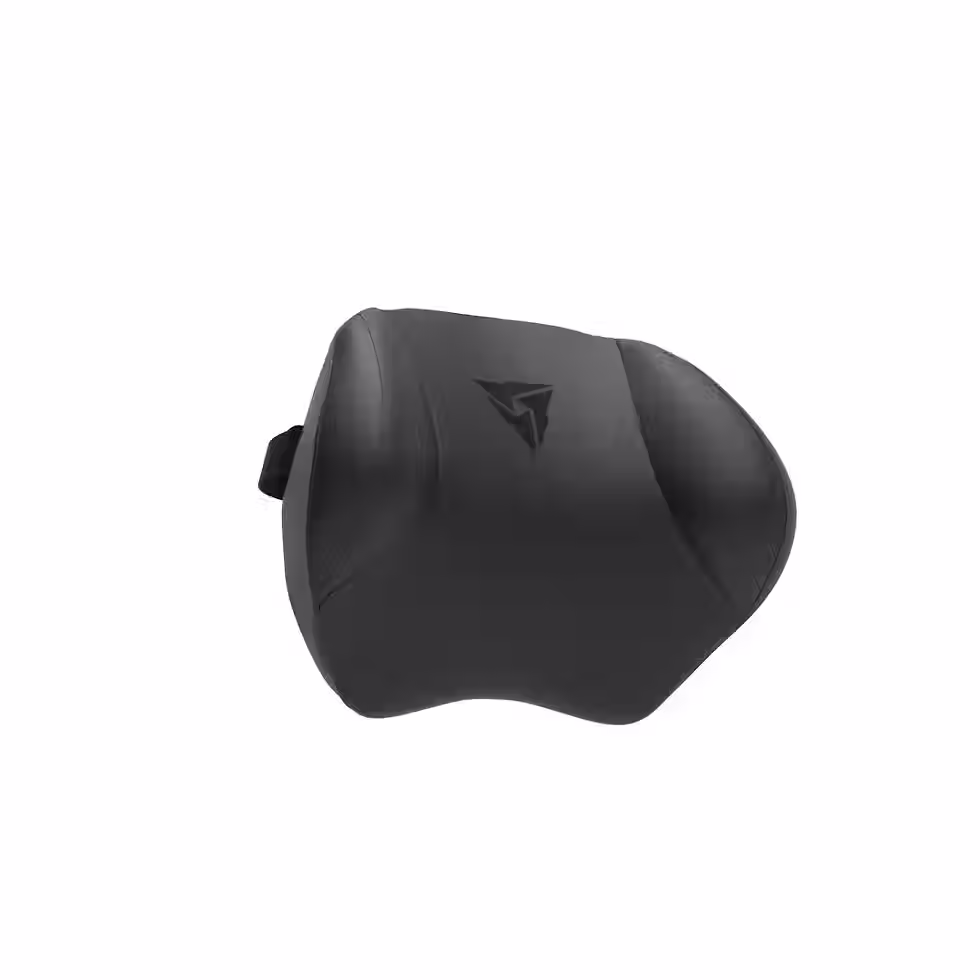Thumbnail: Black lumbar support cushion