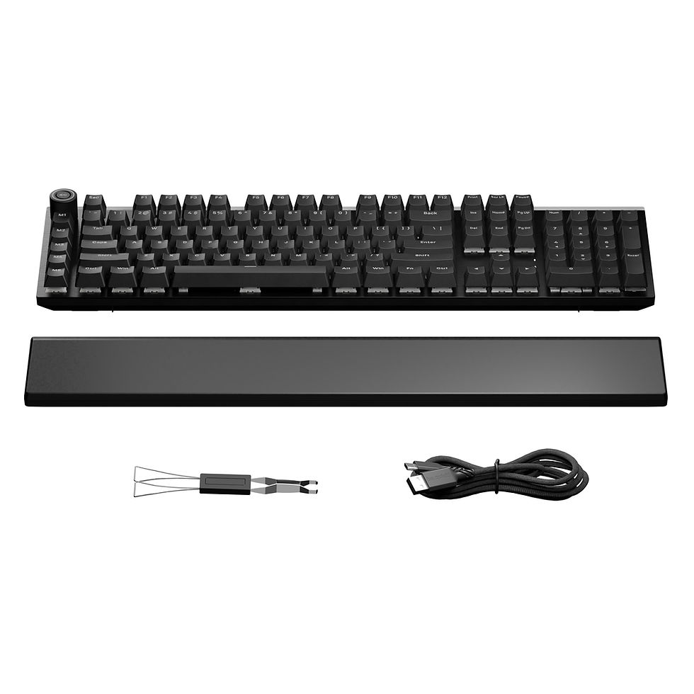 Thumbnail: Be Quiet! Light Mount Silent Linear ARGB Mechanical Keyboard