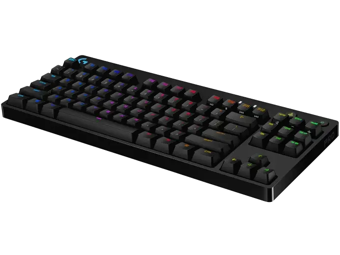 Thumbnail: Black RGB gaming keyboard