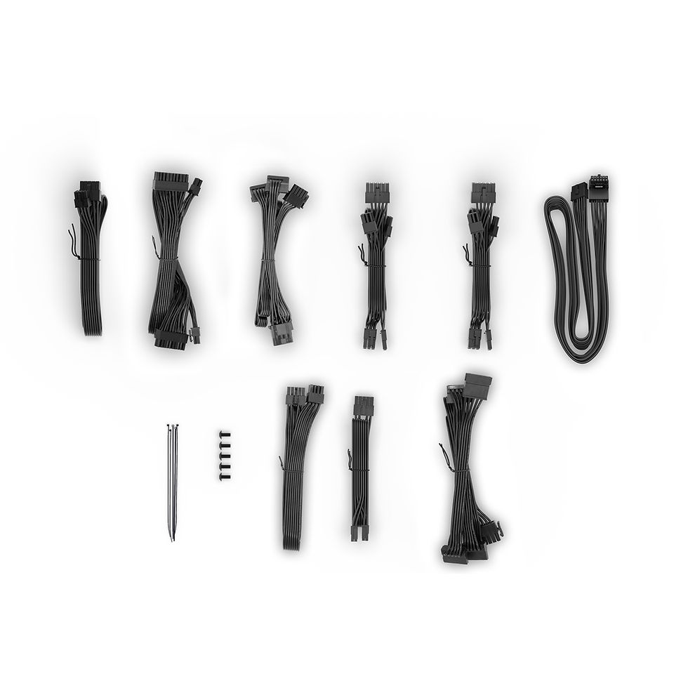 Thumbnail: Be Quiet! Power Zone 2 PSU cables and accessories