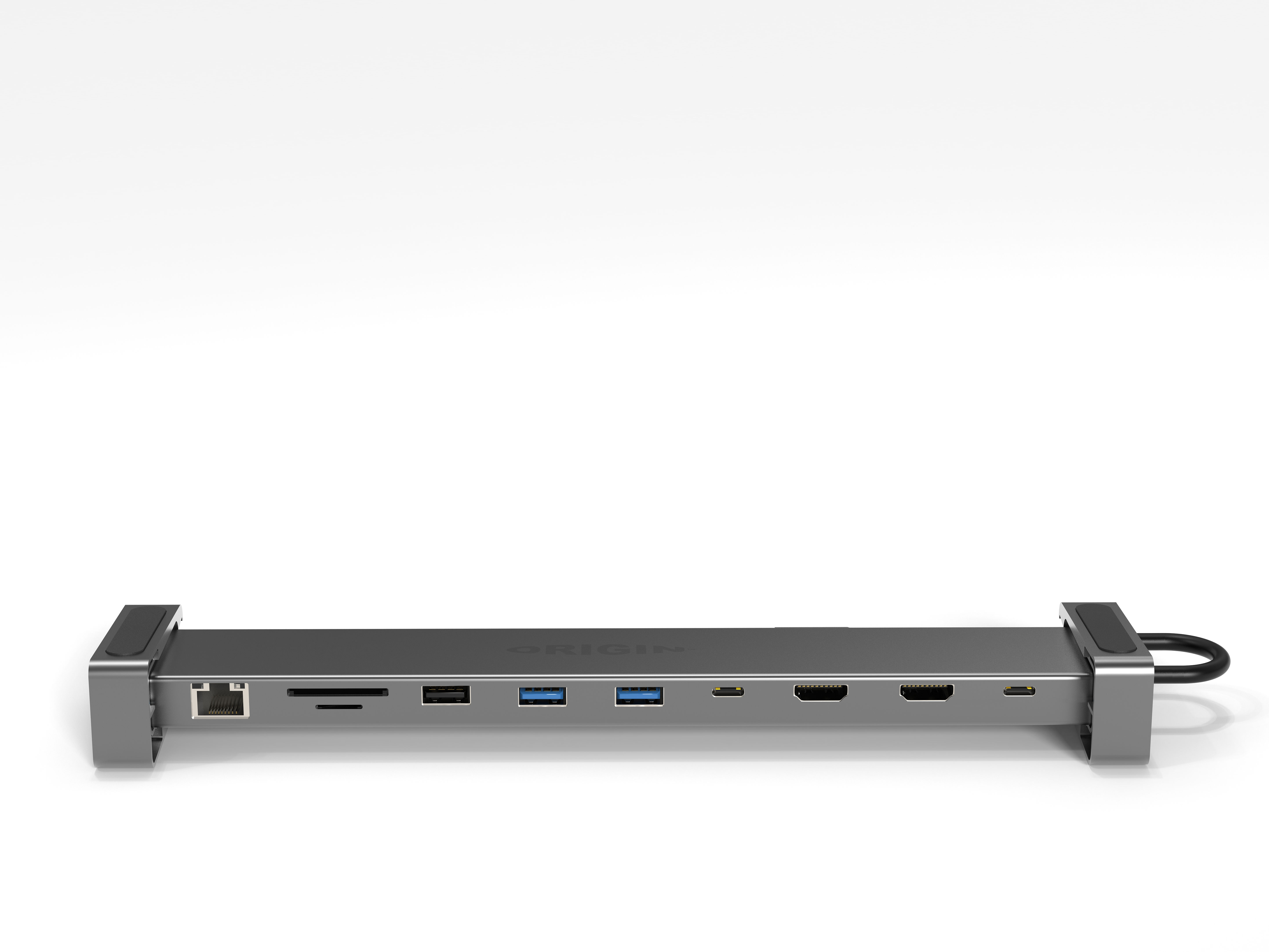 USB-C hub with various ports