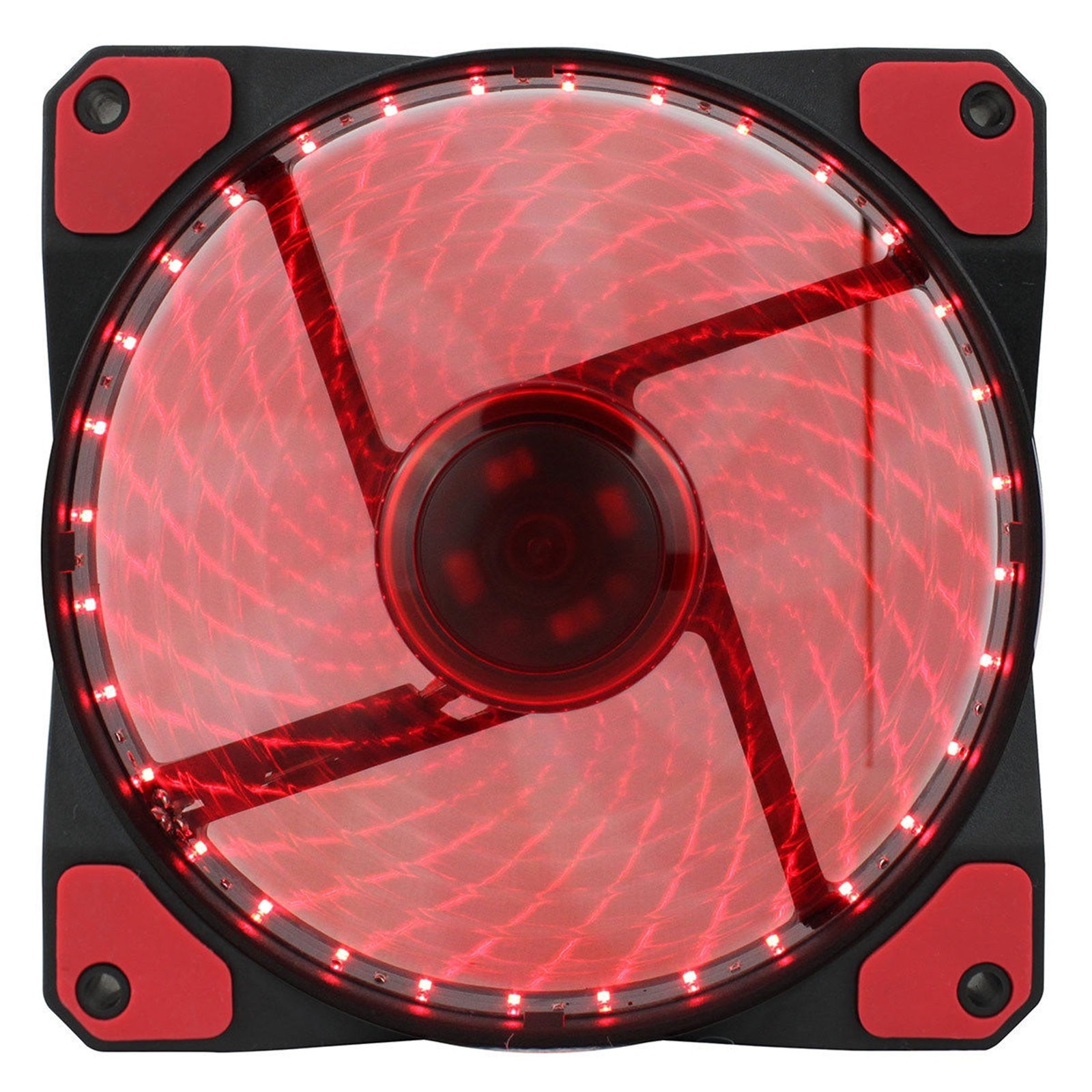 Red LED PC fan