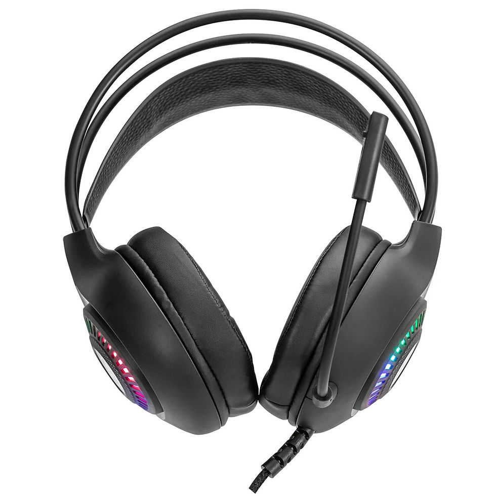 Marvo H8325 Akari 40 USB 2.0 Wired Gaming RGB Headset (Black ...