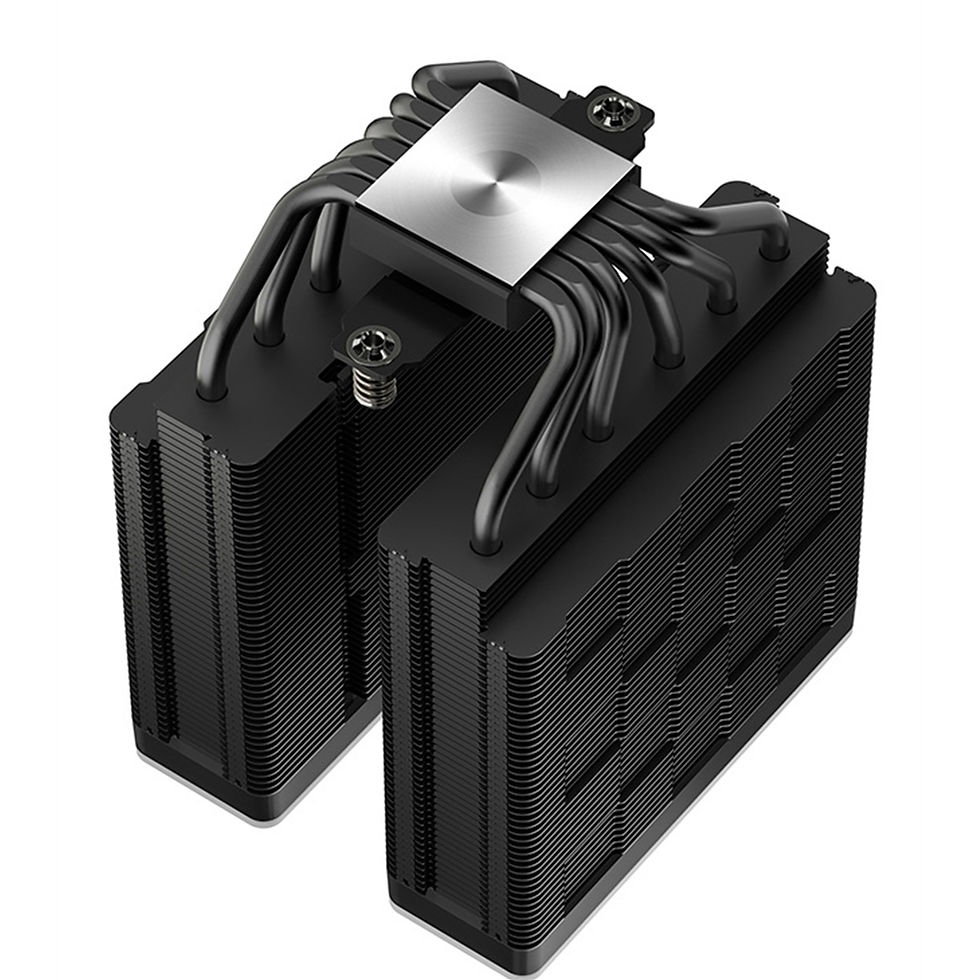 Thumbnail: DeepCool AG620 BK ARGB V2 Dual-Tower CPU Air Cooler with 120mm ARGB Fans