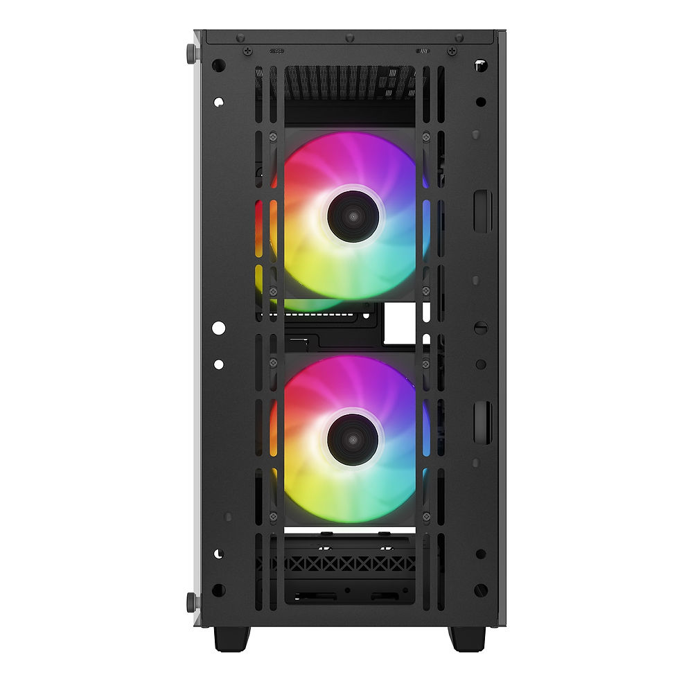 Thumbnail: RGB PC case with two fans