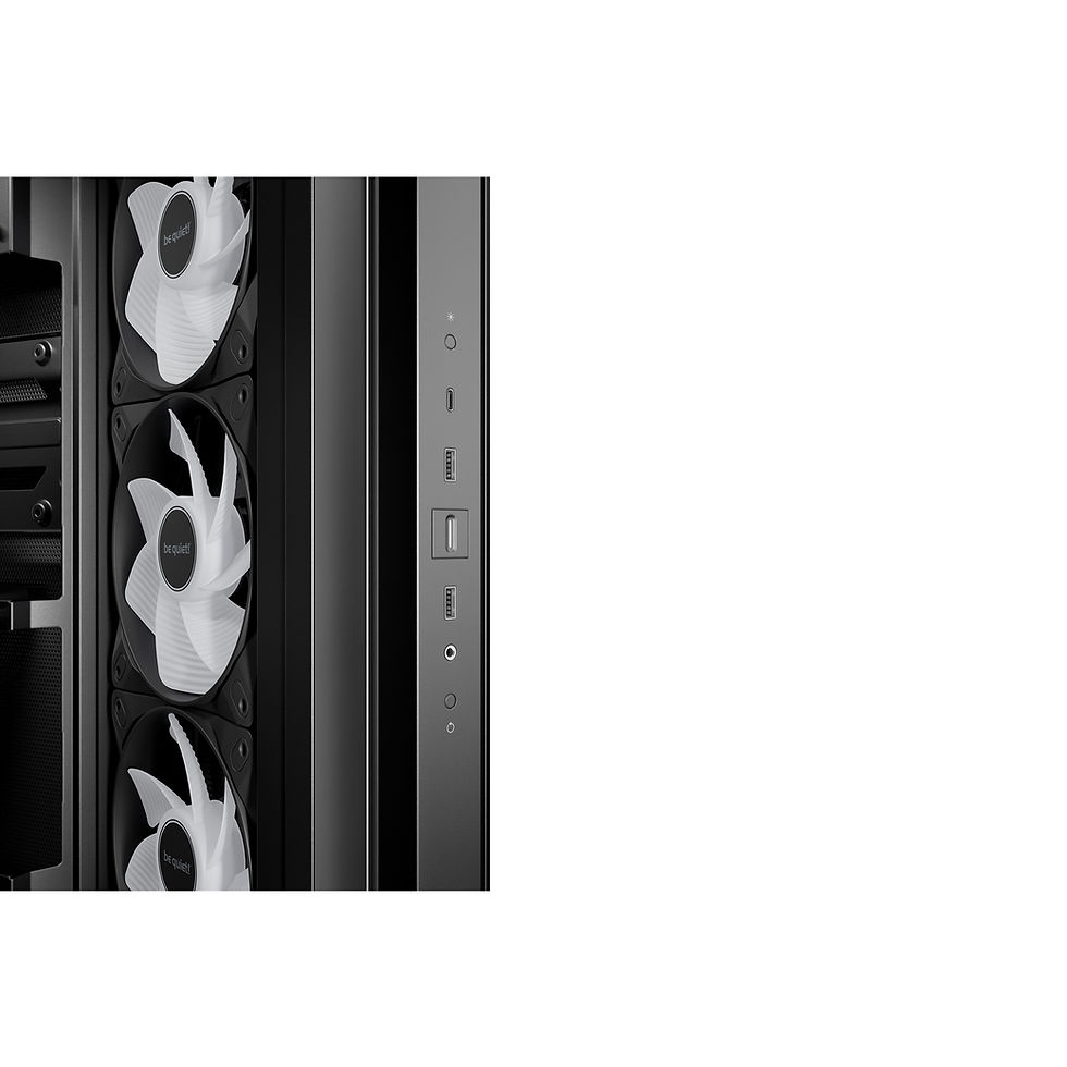 Thumbnail: Be Quiet! Light Base 500 LX BGW85 Mid-Tower Case, Tempered Glass, 4 x ARGB Fans