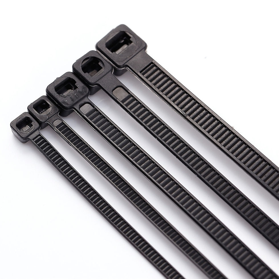 Thumbnail: Black cable ties various sizes