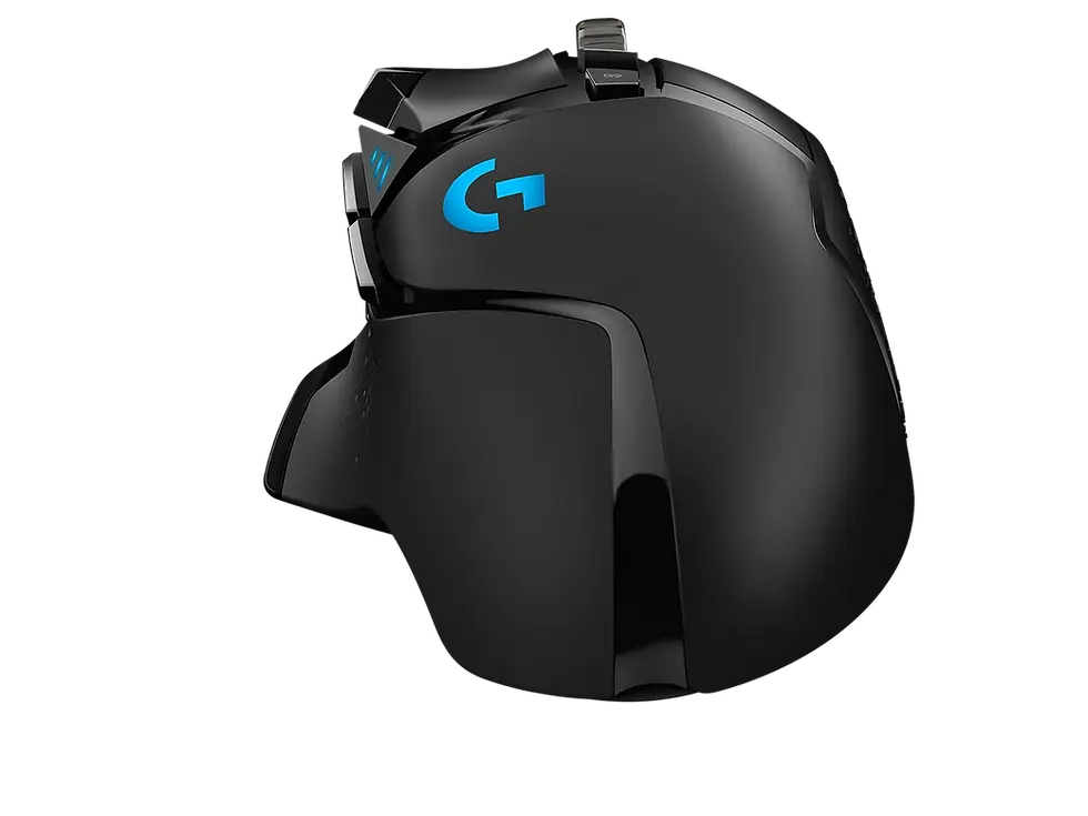 Thumbnail: Black Logitech G502 gaming mouse