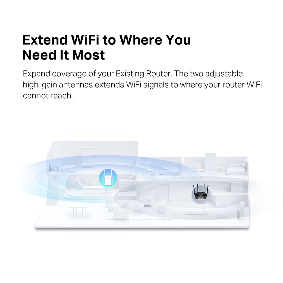 Thumbnail: Mercusys ME60X AX1500 Wi-Fi Range Extender
