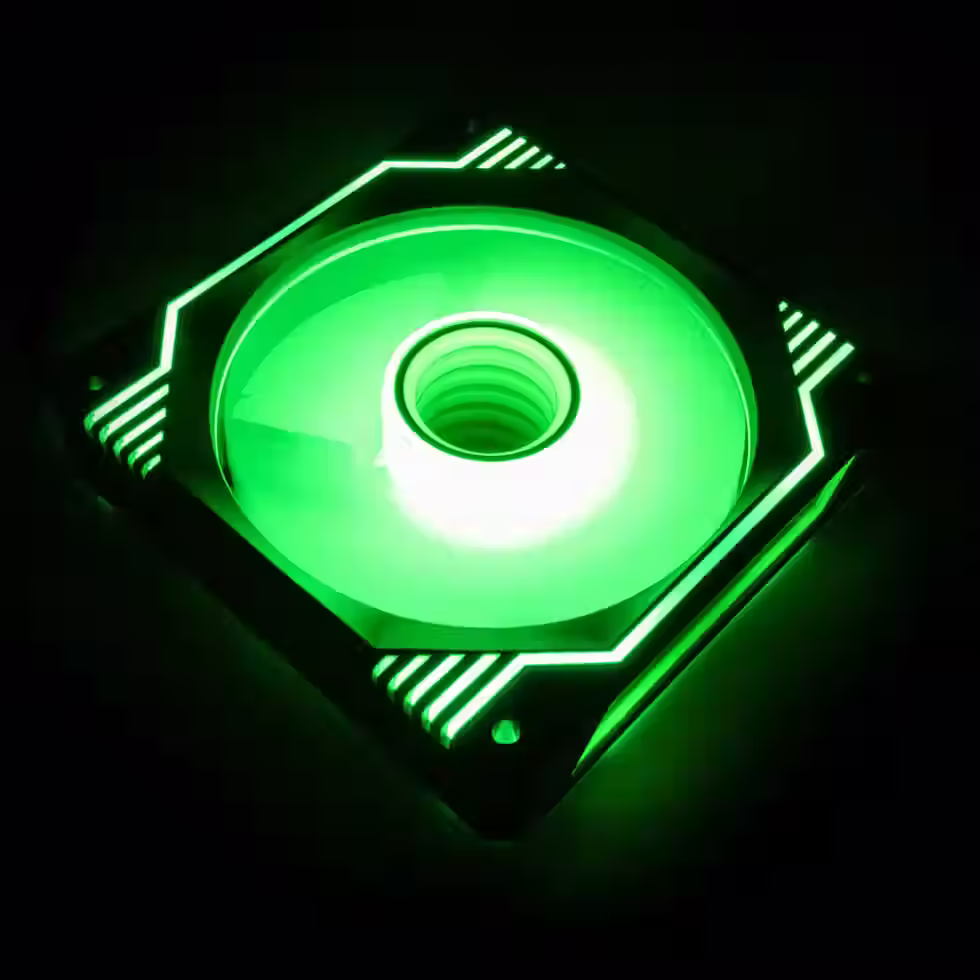 Thumbnail: Kolink Umbra X 120mm ARGB High Performance PWM Fan Triple Pack - Black
