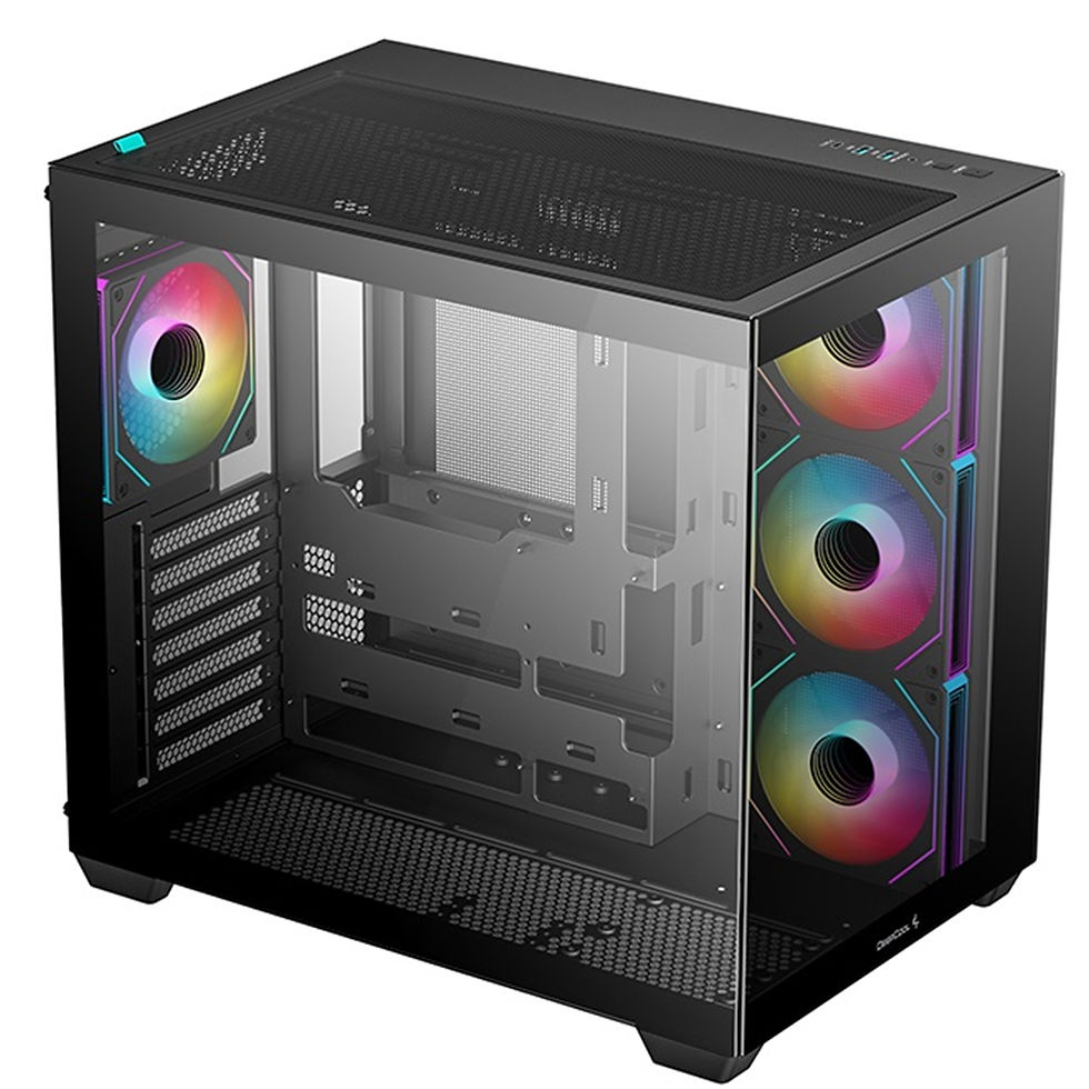 Thumbnail: RGB-lit Stormforce Gaming PC case