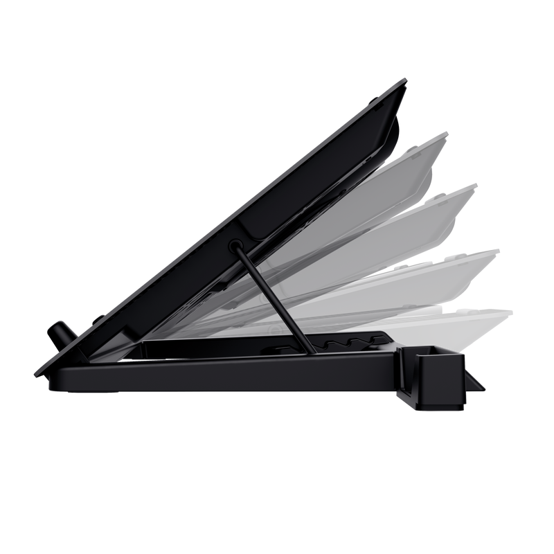 Thumbnail: Black laptop riser stand