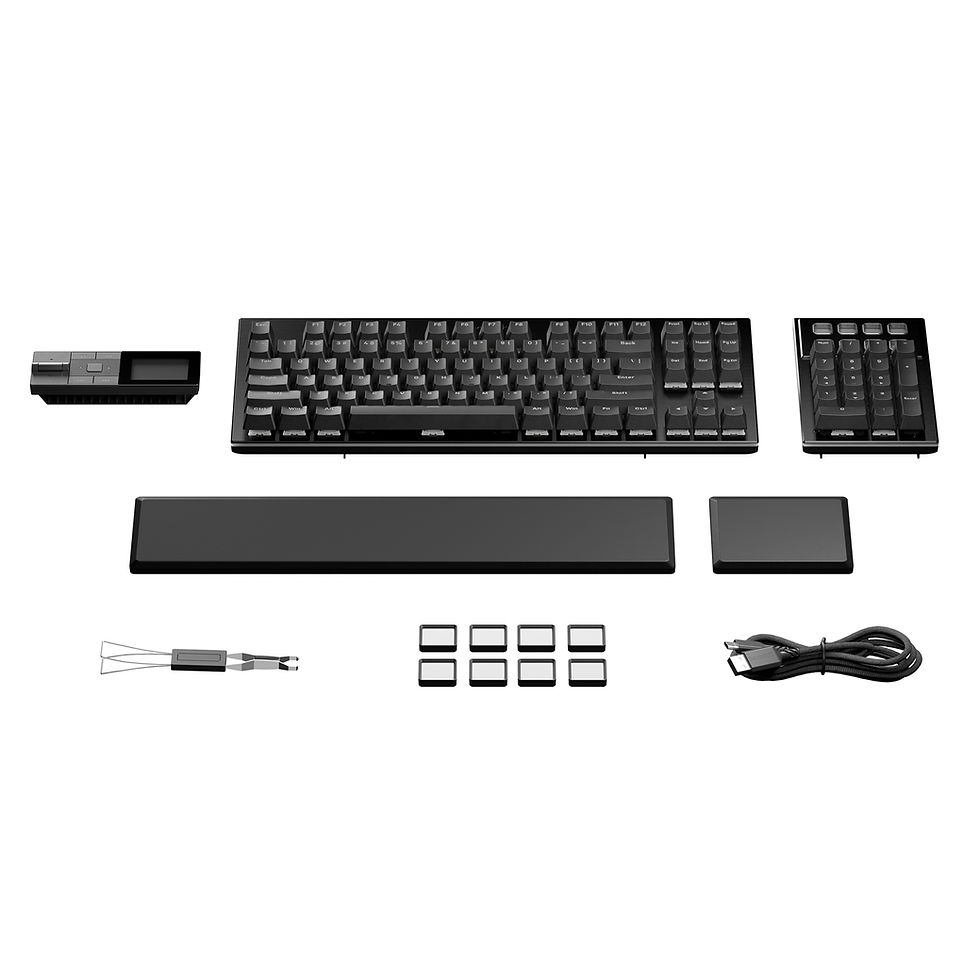 Thumbnail: Be Quiet! Dark Mount Silent Tactile Modular ARGB Gaming Keyboard