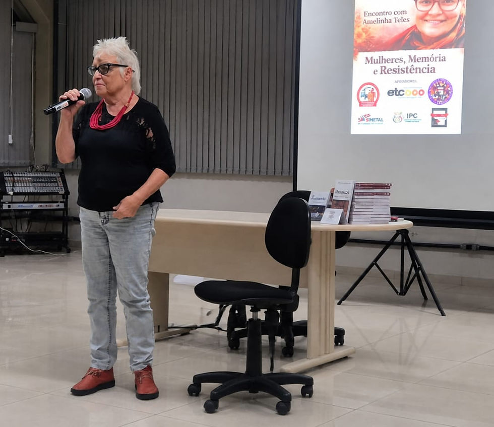 Amelinha Teles em Sorocaba no dia 30 de Abril de 2026