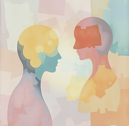 an abstract image -showing empathy, com