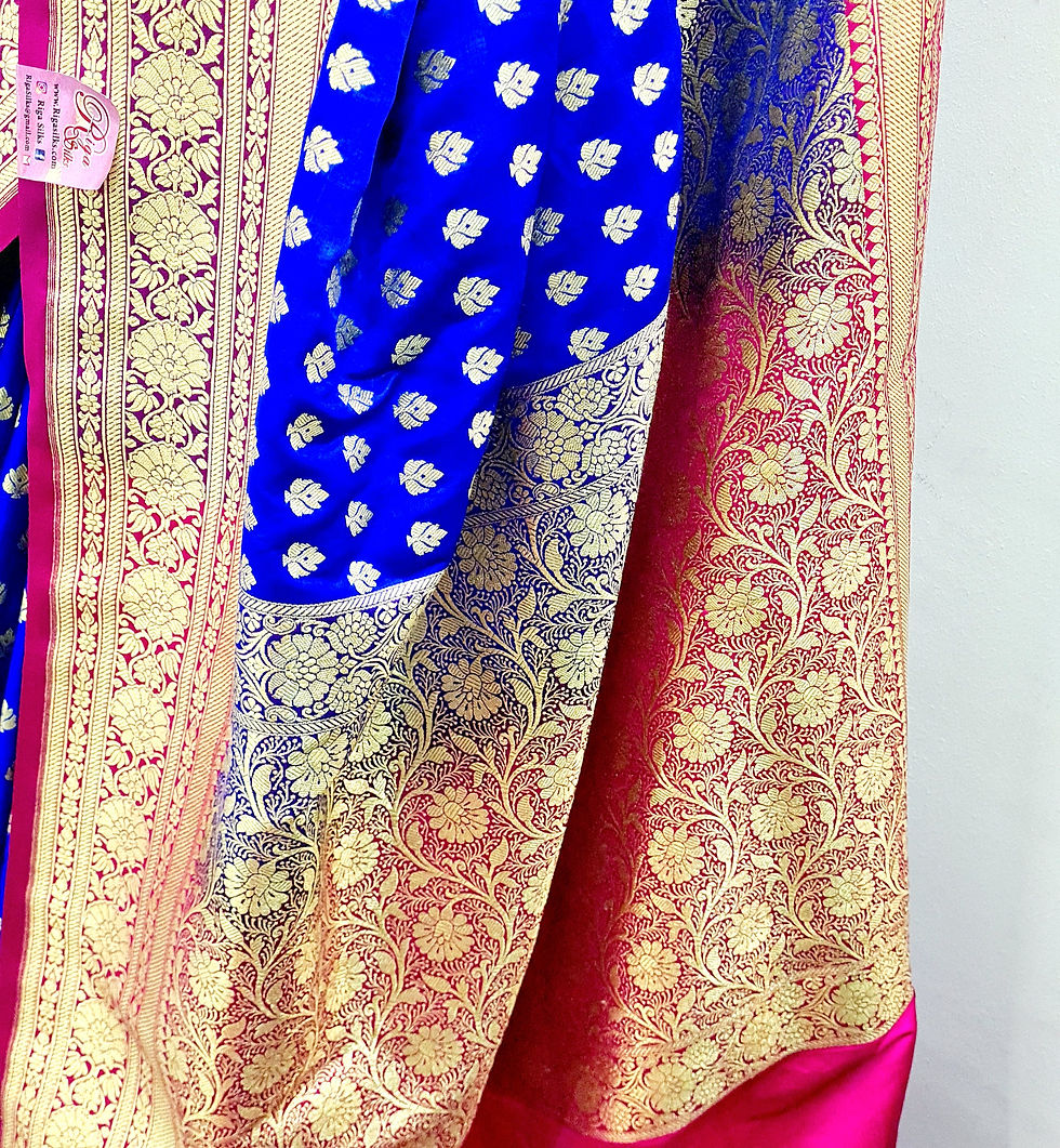 Thumbnail: Banarasi Katan Silk Saree