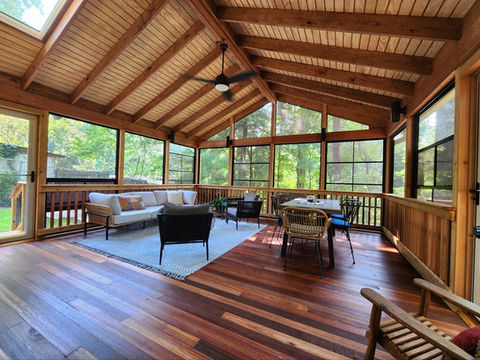 Custom Screened Porch by Northern Deckworks