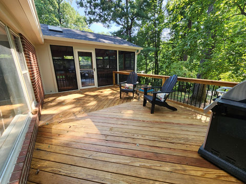 custom deck by northern deckworks