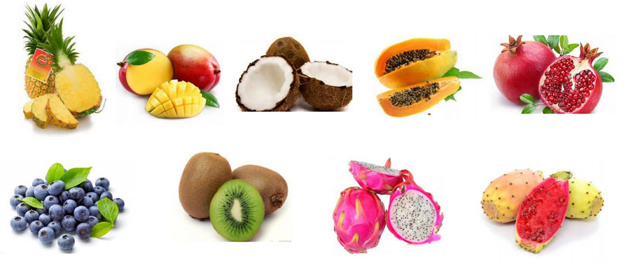 Arranged Food and Objects