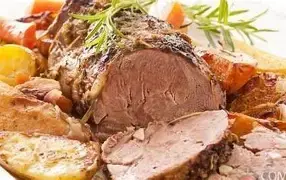 Churrasco de pernil de cordeiro