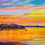 Thumbnail: “Orange sunrise” - Oil on canvas - C. Rubio/ Original painting