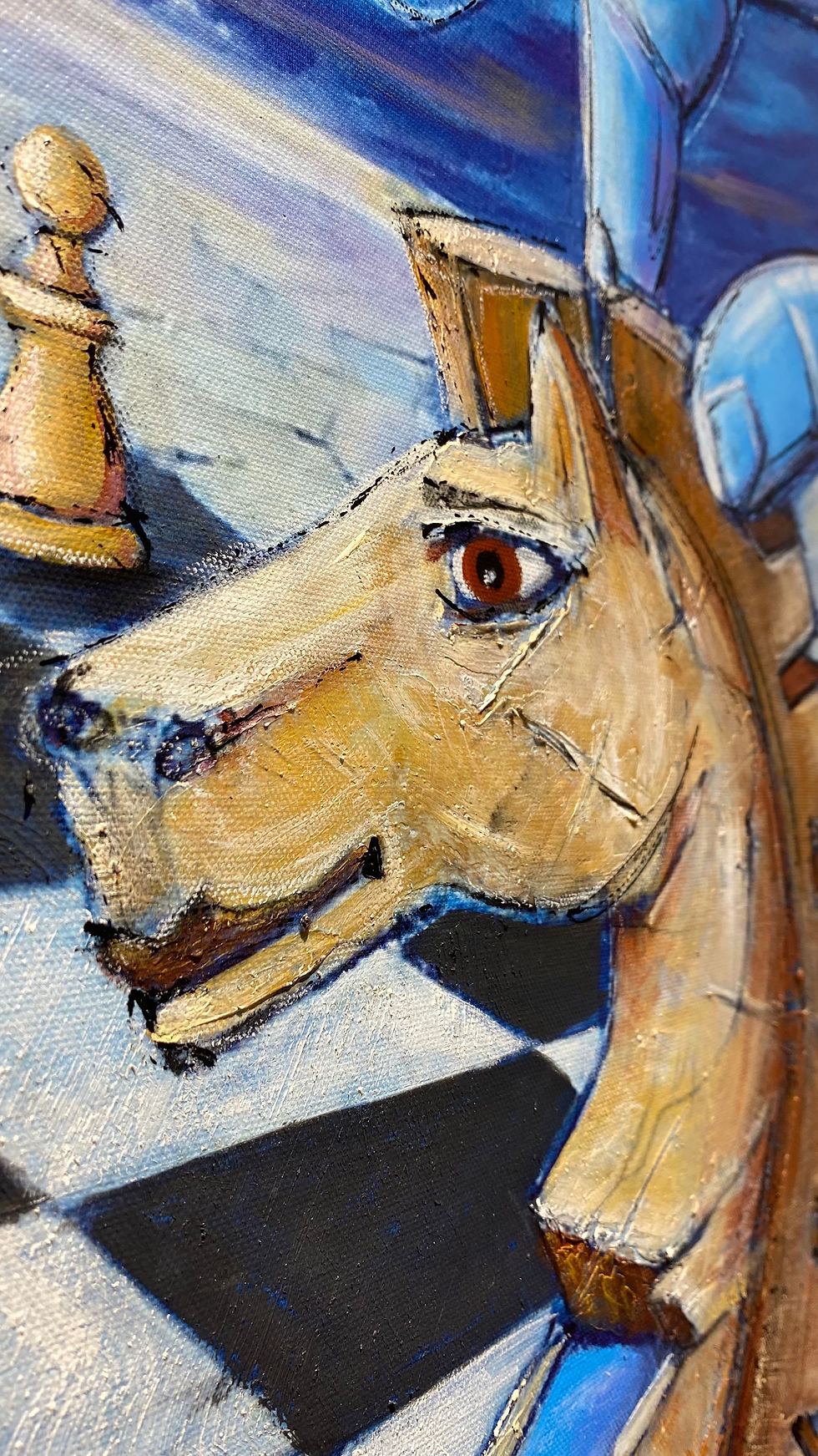 Miniatura: High Quality Print on canvas -“Con los pies en la tierra…" - Gastón Charó