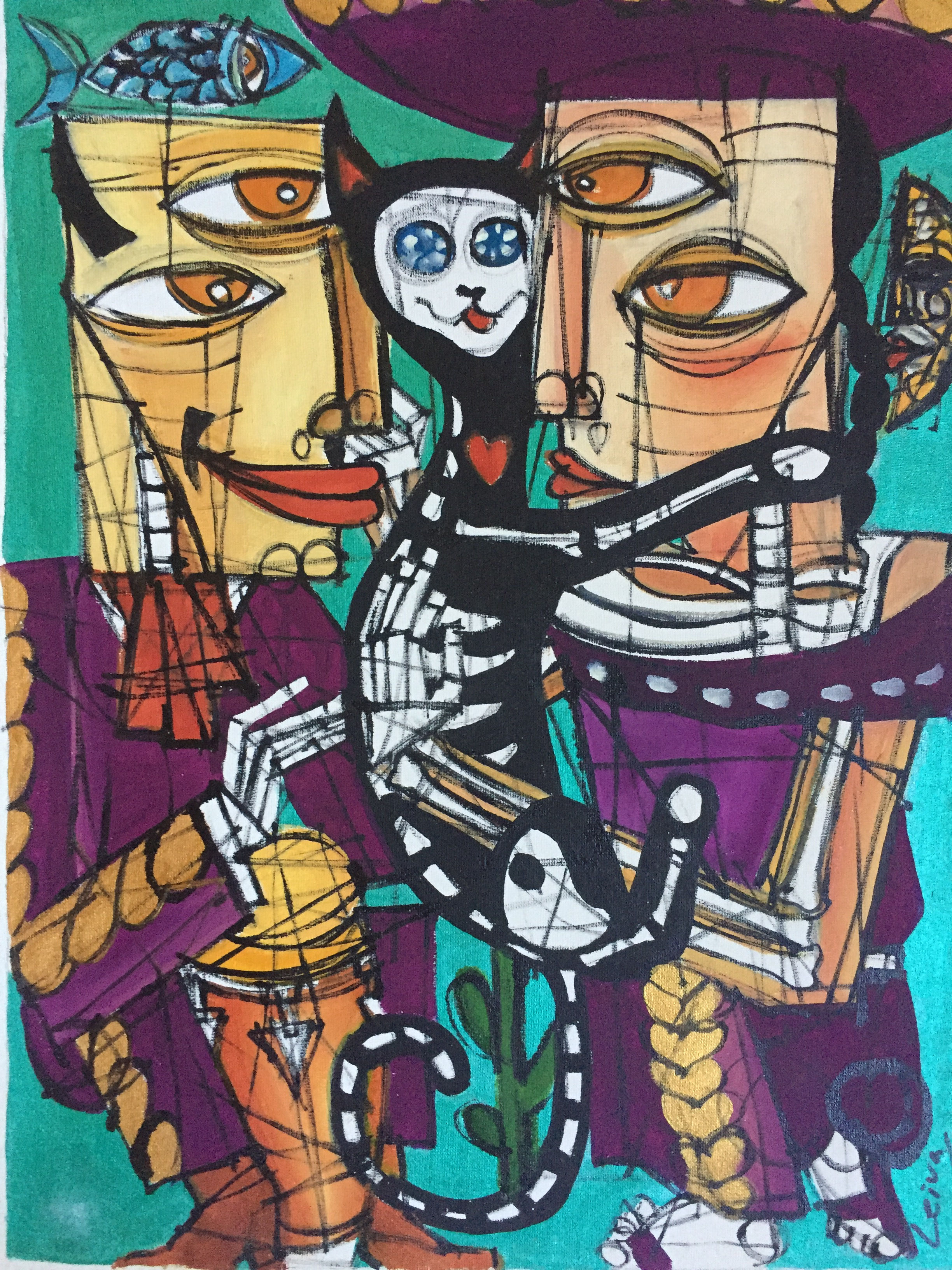 "México cubista" XS - O. Leiva