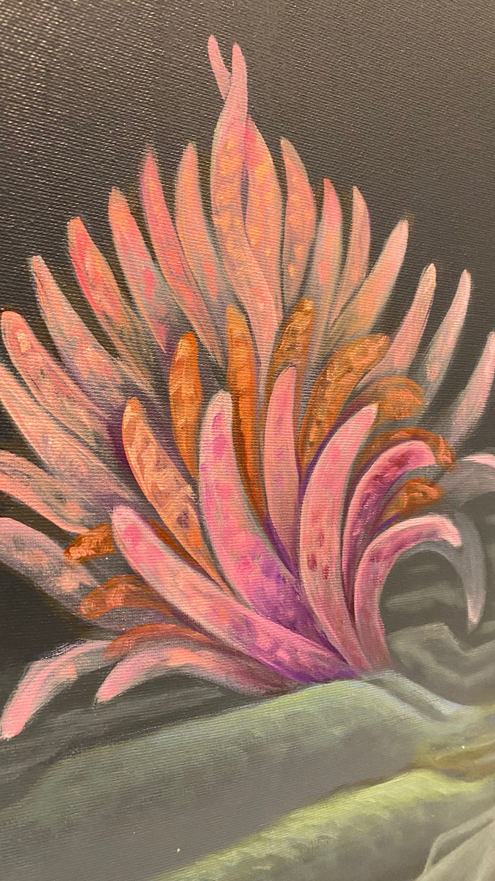 Miniatura: “Murcof” - Oil on canvas - C. Rubio/ Original painting