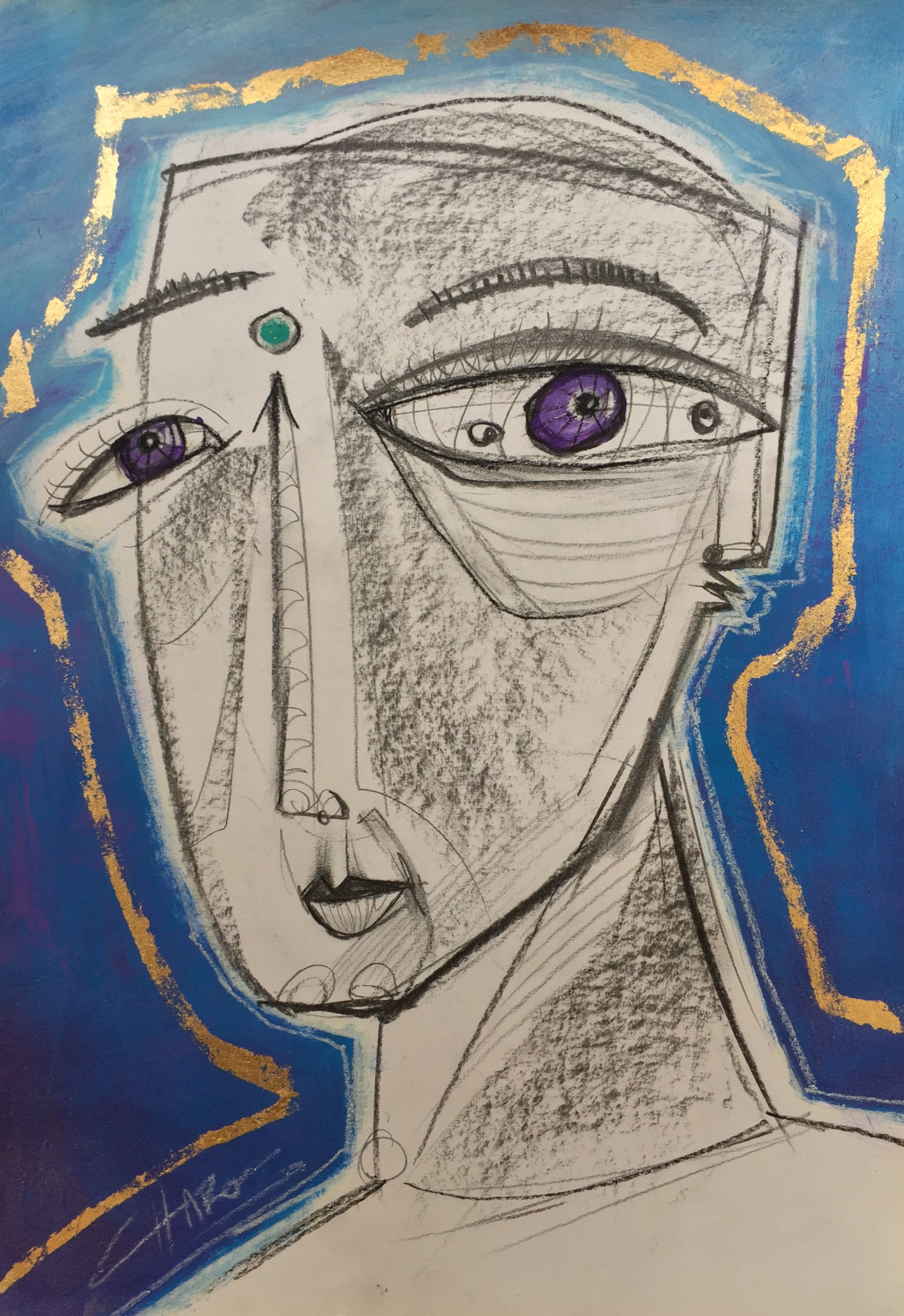 "Purple universe" - Gastón Charó