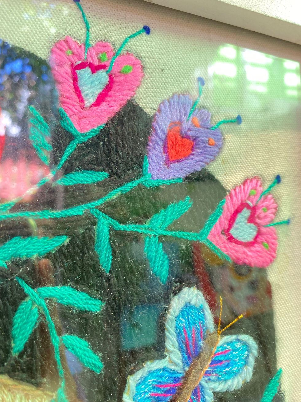 Miniatura: “Catrina corazón” - Hand Embroidery - F. Rodriguez