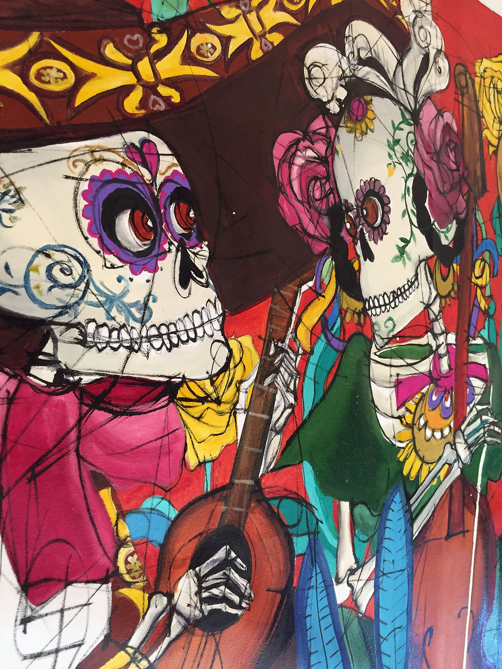 Miniatura: "Fiesta Mexicana" XL- O. Leiva