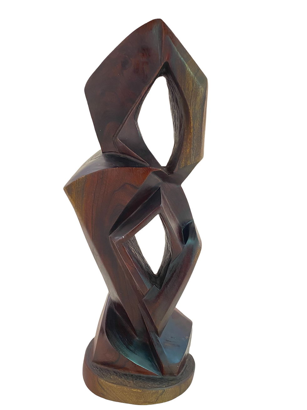 Miniatura: “Abstract woman" -Mahogany Sculpture -  Gastón Charó 